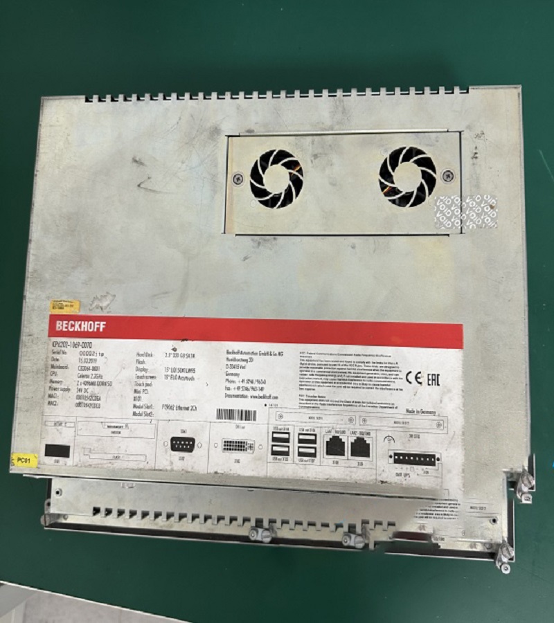 北京 德國 倍福工控機(jī) C6930-0050上電無反應(yīng)故障維修 快修